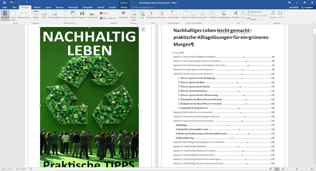 Ebook erstellen mit word